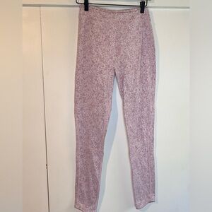 Gymshark Light Pink Patterned Leggings